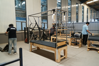 Lit de Pilates Cadillac MJD M201A en chêne, matériau durable, boîte en bois, utilisation domestique et commerciale, entraînement de yoga, fitness, musculation