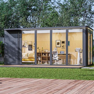 COCOVIA Maison Modulaire Préfabriquée de Luxe en Alliage d'Aluminium à Installation Manuelle, Module de Maison, Chambre de <span class=keywords><strong>Jardin</strong></span>, <span class=keywords><strong>Kiosque</strong></span> d'Accueil - Product Image 4