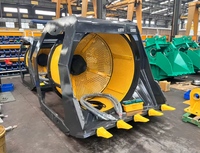 Godet de criblage rotatif hydraulique MONDE pour excavatrices de 1,5 à 50 tonnes