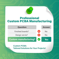 PCBA de 2 Capas de Alta Calidad, Fabricante OEM de PCBA Personalizado de Doble Cara, Ensamblaje de Placas de Circuito de Shenzhen