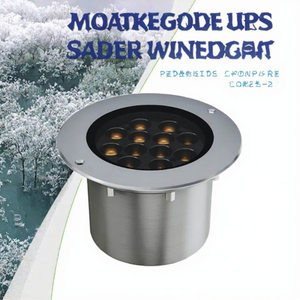 Luz LED Subacuática Empotrada IP68 de 24W, Acero Inoxidable, para Fuentes, Piscinas, Arquitectura y Paisajismo - Product Image 4