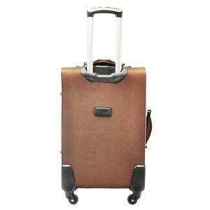 מפעל סיטונאי ישיר עיצוב אופנה ארבעה גלגלים ספינר פוליאסטר לשאת על סט 4 יחידות מטען - Product Image 5