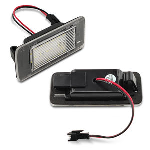 Feux de plaque d'immatriculation de voiture LED Canbus 12v 18SMD LED pour O-pel A-<span class=keywords><strong>stra</strong></span> - Product Image 4