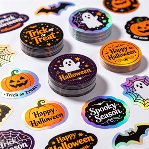 Pegatinas con Brillo, Impresas y Troqueladas, Holográficas, Resistentes al Agua, Adhesivas, con Logotipo Personalizado, Pegatinas Holográficas <span class=keywords><strong>de</strong></span> Anime para Niños - Product Image 3