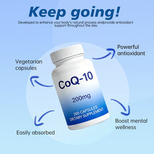 Suplementos de Salud de Marca Privada, Cápsulas Blandas de Coenzima <span class=keywords><strong>Q10</strong></span> Ingredientes Saludables para Adultos. No apto para mujeres embarazadas. - Product Image 3