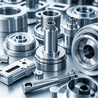 Pièces de machine de fraisage CNC haute précision sur mesure en acier inoxydable, usinage industriel CNC 5 axes, petites pièces