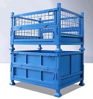 Nouvelles roues à palettes en maille Depotfit pour une manioplage facile, un stockage efficace en entrepôt et un transport de marchandises pour la logistique, idéales pour les restaurants.