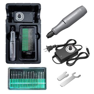 ערכת כלי חריטה מקצועית מיני חשמלית אלחוטית עם מטחנה זוויתית, מהירות גבוהה, קלת משקל, 48W, מתכת, עץ, זכוכית, פלסטיק - Product Image 1