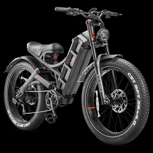 Vélo électrique tout-terrain eAhora Romeo Pro High-power Black, fatbike électrique, vélo de montagne hybride, vélo cargo, vélo tout-terrain pour adultes. - Product Image 2