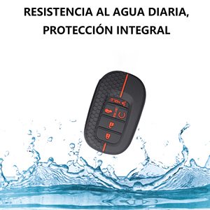 Funda de Silicona para Llave de Coche Compatible con Honda Civic HR-V CR-V <span class=keywords><strong>2023</strong></span> 2026 Sport SI EX EX-L Touring Pilot, Accesorios para Llaves de Coche - Product Image 4