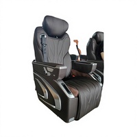 Kursi Mobil VIP Recliner Elektrik Kulit Asli Berkualitas Tinggi untuk Kenyamanan Premium