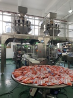 WEESHINE Prix d'usine Petite machine à emballer les chips de pommes de terre couches avec azote