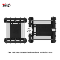 Support de tablette pour véhicule à ventouse en plastique, format agrandi pour rotule de 25 mm (1 pouce)