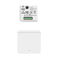 Commutateurs de télécommande sans fil pour récepteur WiFi AC 220V Émetteur mural Courant maximum 10A pour l'éclairage de la chambre et du hall