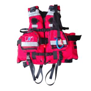 Chaleco Salvavidas Profesional de Rescate Marítimo para Adultos, Chaleco Salvavidas de Alta Flotabilidad con Cinta Reflectante OEM/ODM - Product Image 1