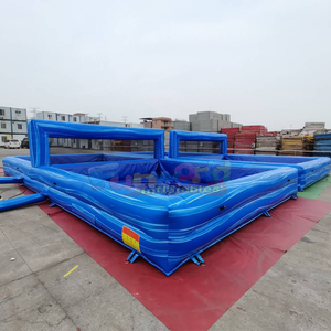 Terrain de sport gonflable géant de qualité commerciale pour volley-ball, piscine gonflable pour adultes - Product Image 4