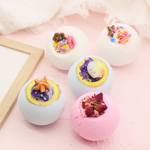 ชุดของขวัญอาบน้ำสำหรับผู้หญิง สาวๆ คุณแม่ ผลิตภัณฑ์อาบน้ำออร์แกนิก บาธบอมบ์ สบู่ผสมน้ำมันหอมระเหย เชียบัตเตอร์ บำรุงผิว ฟองสบู่สปาอย่างสมบูรณ์แบบ - Product Image 5