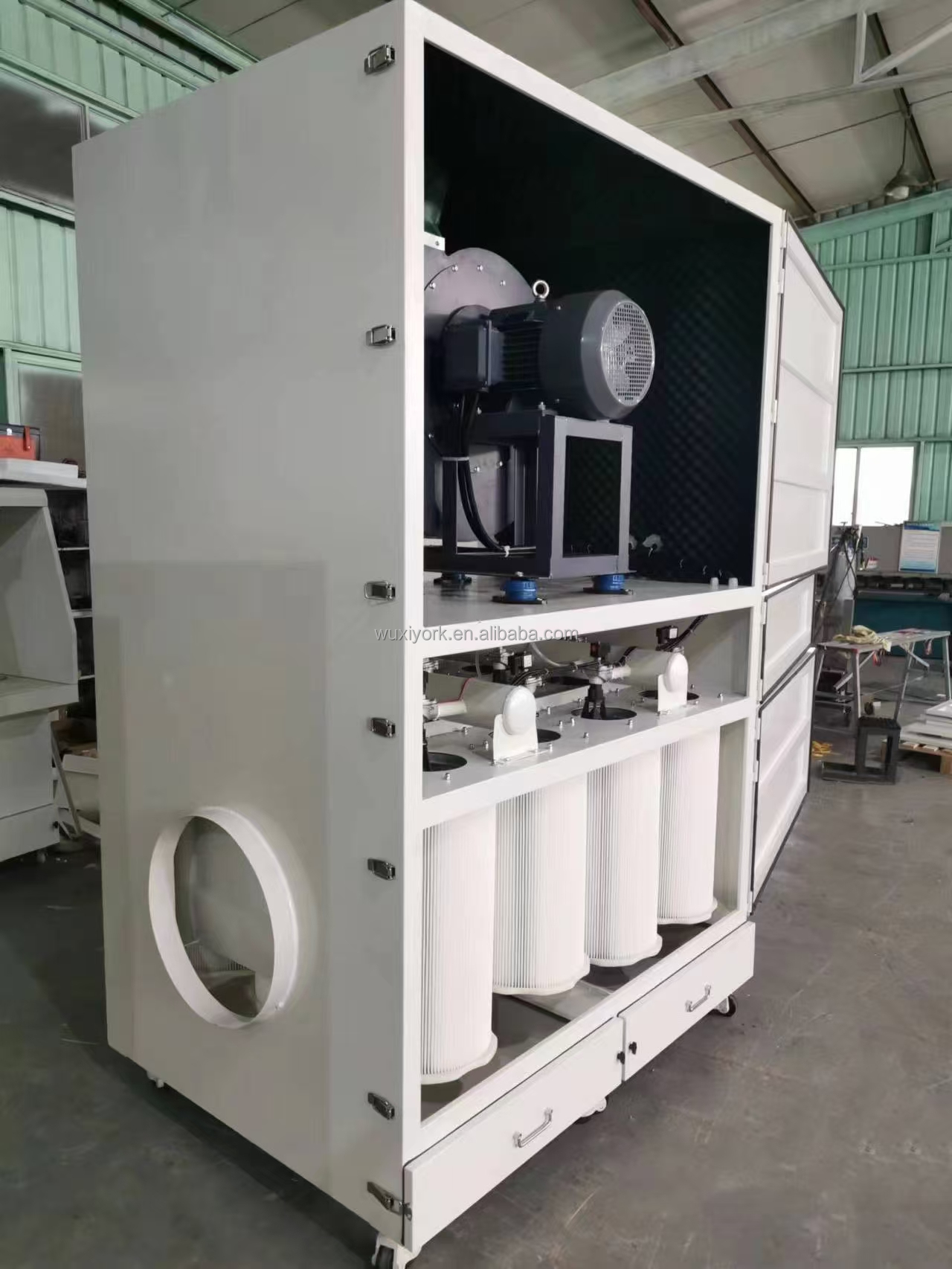 industrial super sucker mobile portable for confined place in a steel plant spillage collection for collection of scale muck debris