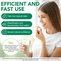ArtoaLabs – Complément Déodorant Corporel Naturel en Capsules Dures pour le Contrôle des Odeurs, Maintient la Fraîcheur des Aisselles, Supplément Herbal en Gros