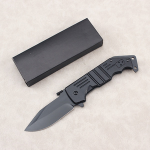 سكين متعدد الوظائف قابل للطي من الفولاذ المقاوم للصدأ، قابل للتخصيص حسب الطلب، مناسب للاستخدامات الخارجية والتخييم والبقاء على قيد الحياة في حالات الطوارئ - Product Image 6