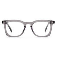 Montures optiques rectangulaires en acétate unisexes de haute qualité, fabriquées à la main, grande monture, lunettes de vue rétro tendance