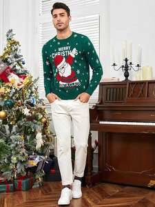 2026 NEW KJ Family Parent-child Holiday Party Knitted Xmas Couple Ugly Winter <strong>Cheap</strong> Family <strong>Christmas</strong> <strong>Jumpers</strong> - Product Image 6