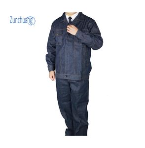 Combinaison de travail industrielle combinaison anti-poussière statique vêtements de travail réparation automatique combinaison de soudage vêtements de travail de protection du travail - Product Image 4