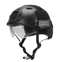 CASQUE DE QUALITÉ RAPIDE PJ AVEC VISIÈRE DE PROTECTION