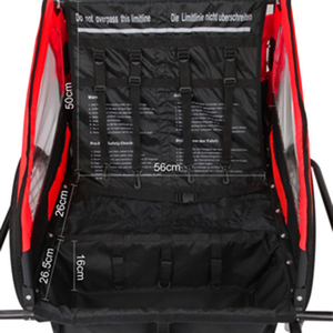 Confortable <span class=keywords><strong>bébé</strong></span> enfants <span class=keywords><strong>vélo</strong></span> voyage chariot pliable <span class=keywords><strong>vélo</strong></span> <span class=keywords><strong>remorque</strong></span> pour enfant et enfants poussette marcheurs - Product Image 5