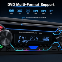 1 DIN Android Car Player untuk CD VCD 6-CH RCA 50Wx4 untuk Stereo SD Card USB TF-Slot 7 Warna Lampu Harga Pabrik Langsung