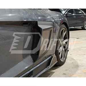 Évents d'admission de lame de porte arrière en fibre de carbone sèche agressive pour Audi R8 Gen2 - Product Image 2