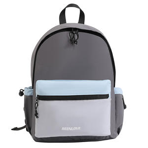 กระเป๋าเป้สะพายหลังแบบลำลอง Beenlove ขนาด 20 ลิตร พับเก็บได้ สำหรับเดินทางกลางแจ้ง ดีไซน์สีสันตัดกัน สายสะพายไหล่ ช่องซิปด้านใน - Product Image 3