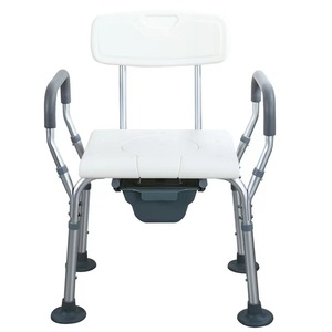 Autre siège de toilette avec accoudoirs et dossier pour utilisation dans la salle de bain - Product Image 2