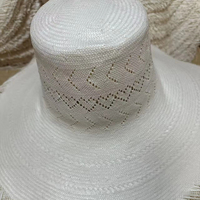 ND418 Corps de chapeau américain à calotte haute 5BU, 100% papier japonais, en papier Toyo glacé et ciré