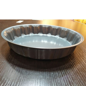 Moule à gâteau rond en acier au carbone épaissi, revêtement antiadhésif, plaque de cuisson domestique à fond plat, outil de pâtisserie DIY - Product Image 3