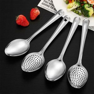 Wholesale Individual Portions Stainless Steel Soup <b>Spoon</b> for Hotel Buffet Long Handle Metal <b>Serving</b> <b>Spoon</b> Spatula Utensils Set - Product Image 5