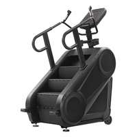 Équipement de gym de qualité supérieure : Simulateur d'escalade commercial en métal, machine à grimper les escaliers électrique, simulateur de marche d'escalier