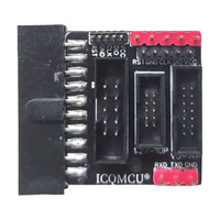 Placa adaptadora STDC14 de 14 pines a JTAG/SWD de 2,54 mm, adaptador para depurador ST-Link V3 Mini, accesorio de programación STM32