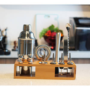 Set de Coctelería con Soporte |   Set de Bar, Set de Coctelería con Todos los Accesorios Esenciales - Product Image 5