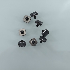 Nút nhấn đầu đồng IP65 cấp 1NO kết hợp tạm thời 12V không thấm nước bằng thép không gỉ nhựa đỏ xúc giác chuyển đổi 6.2*6.2mm - Product Image 4