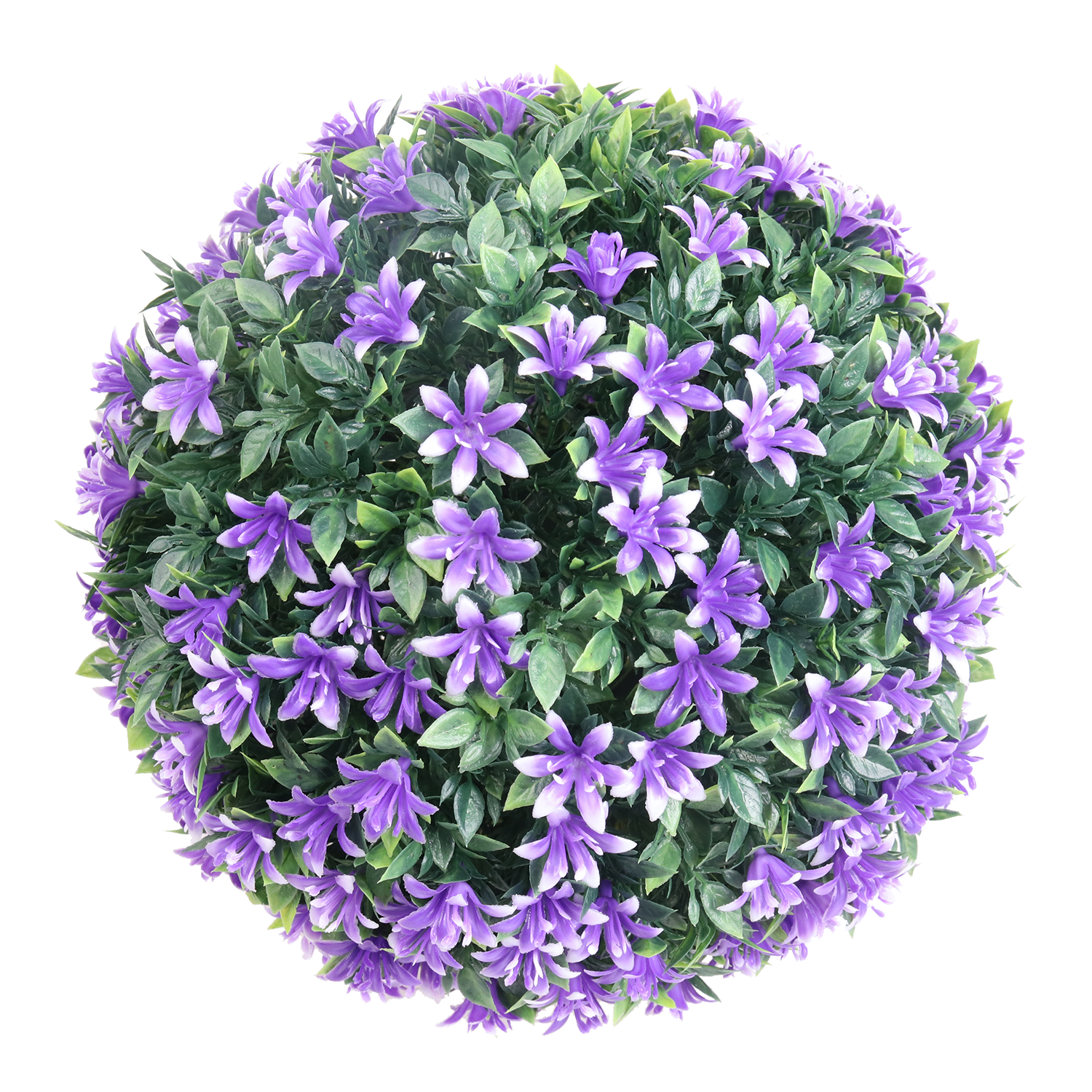 Boule de topiaire artificielle violet clair