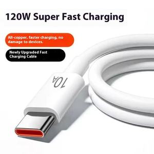<span class=keywords><strong>Cable</strong></span> de <span class=keywords><strong>Carga</strong></span> Rápida Tipo-C de 120W para Teléfono Móvil, Universal para Glory, con Revestimiento de PVC, Gran Venta - Product Image 6