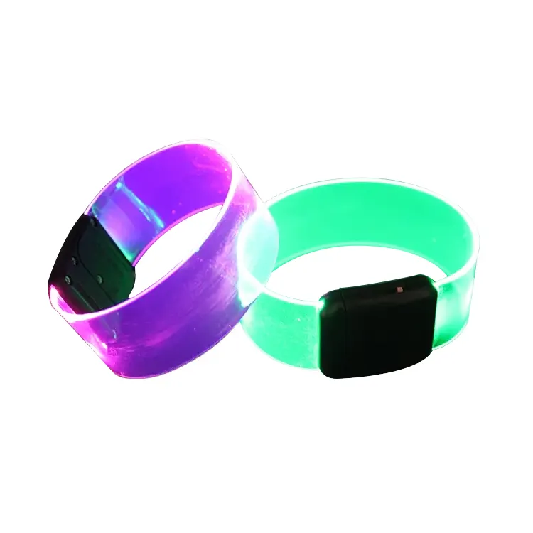 Produk Pesta Baru Gelang Lampu Kustom Gelang Led Magnetik untuk Konser