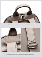Sac à dos unisexe décontracté pour ordinateur portable avec fermeture éclair, doublure en polyester, idéal pour l'université, l'école, les voyages – Tendance et Pratique