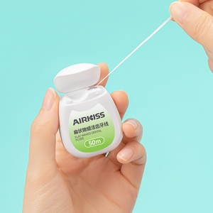 <span class=keywords><strong>Fil</strong></span> <span class=keywords><strong>Dentaire</strong></span> Aromatisé <span class=keywords><strong>Haleine</strong></span> Fraîche Marque Blanche Portable 50m pour Nettoyage des Dents - Product Image 1
