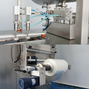 Máquina Automática de Envasado de Gel Energético en Bolsitas Pequeñas de Forma Irregular, Multicarril, 4 Carriles, VFFS - Product Image 4