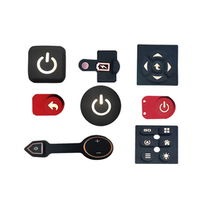 Tùy chỉnh đúc cao su <span class=keywords><strong>Silicone</strong></span> nút duy nhất điểm nhấn nút chuyển đổi <span class=keywords><strong>Silicone</strong></span> Bìa - Product Image 6