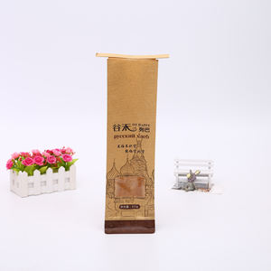 Sacs alimentaires kraft personnalisés et écologiques, scellables, avec impression numérique, pour le stockage de pâtisseries artisanales et les présentoirs de vente au détail d'épicerie - Product Image 3