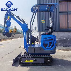 Hızlı teslimat Mini ekskavatör 1.2 Ton belediye mühendislik hafriyat küçük ekskavatör şantiye paletli mikro kazıcı - Product Image 5