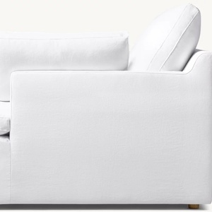 Fauteuils élégants blancs de meubles de salon confortables solides d'intérieur atmosphérique haut de gamme - Product Image 2